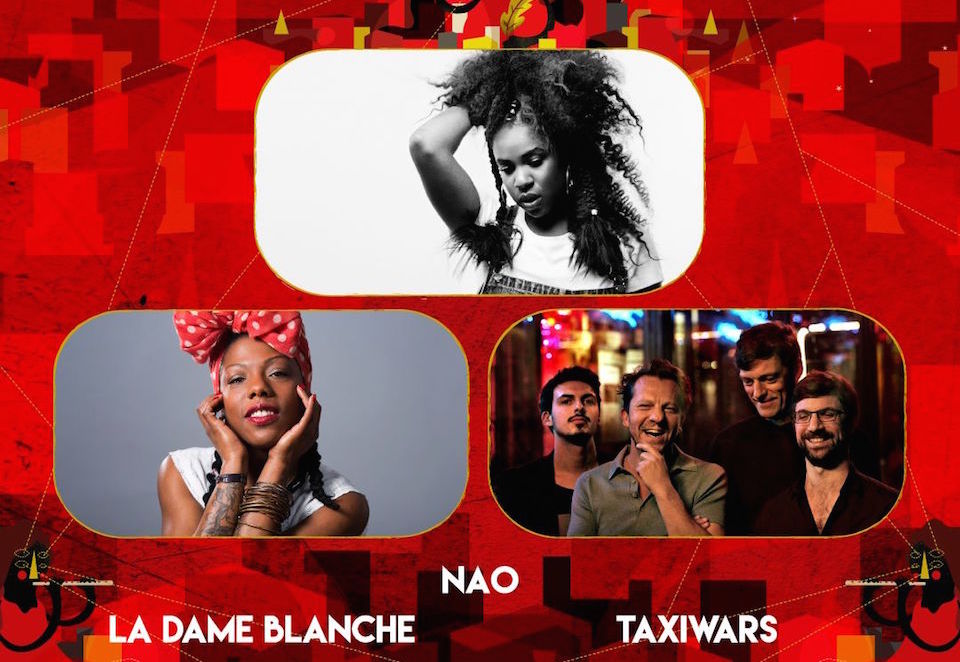NAO, TaxiWars e La Dame Blanche no Vodafone Mexefest