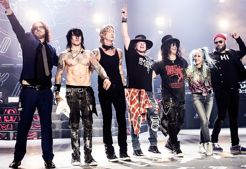 Guns N’ Roses com concerto único em Portugal