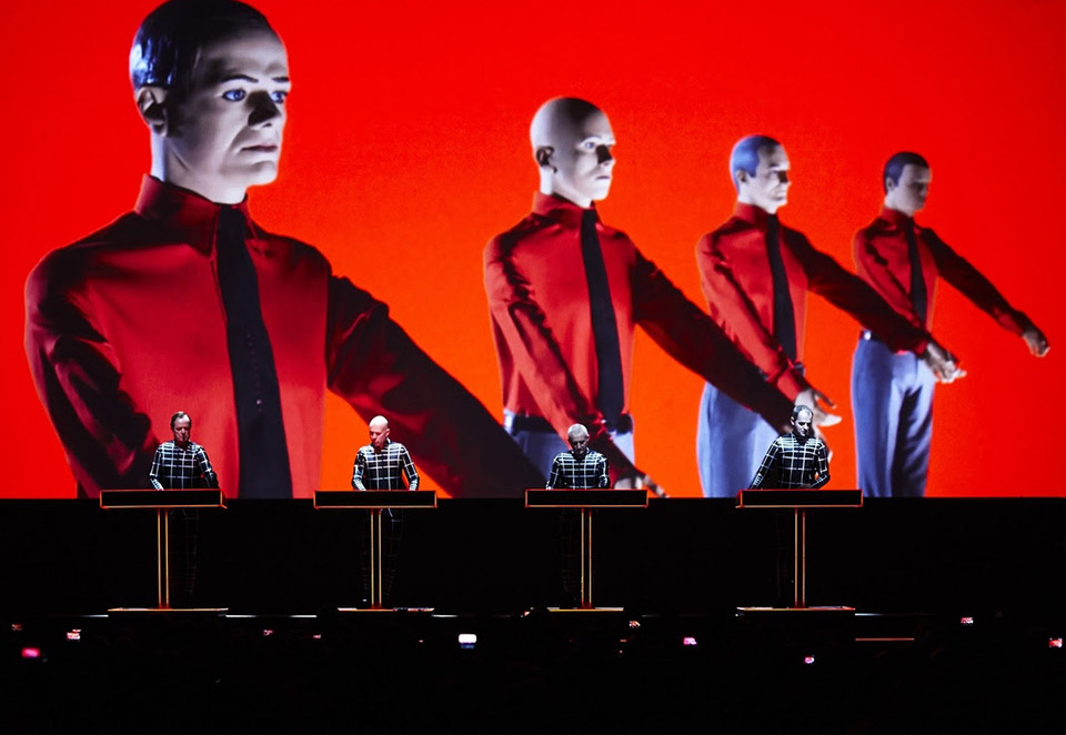 Kraftwerk 3D no NEOPOP 2017