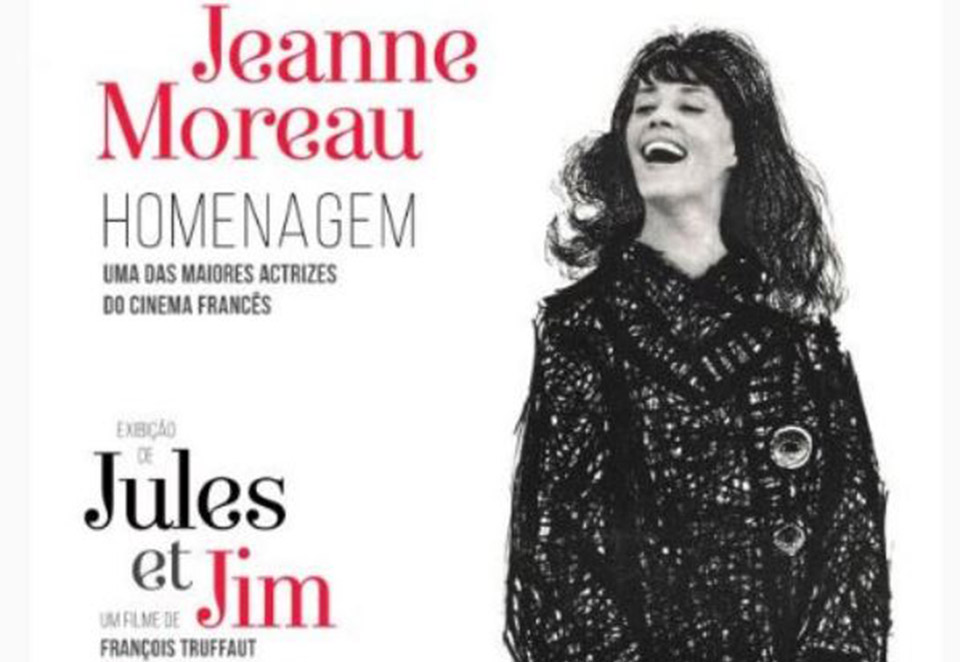 Homenagem a Jeanne Moreau no Cinema Monumental