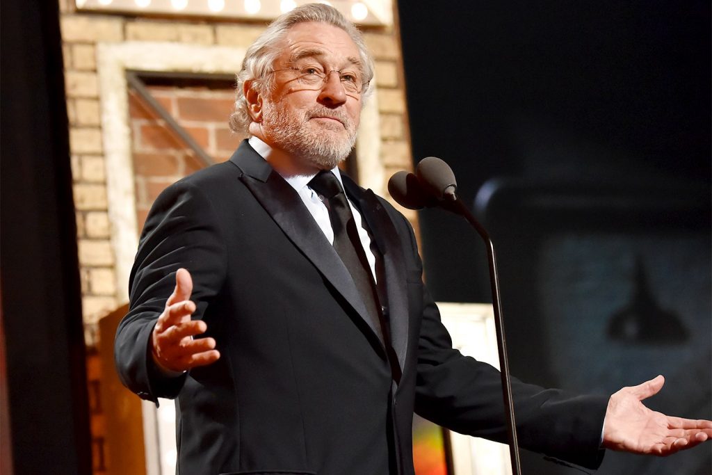 Para De Niro, toda a ocasião é boa para achincalhar Trump