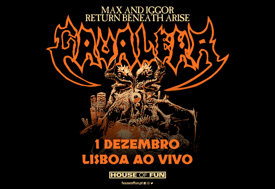 Max & Igor Cavalera trazem “Return Beneath Arise” a Portugal
