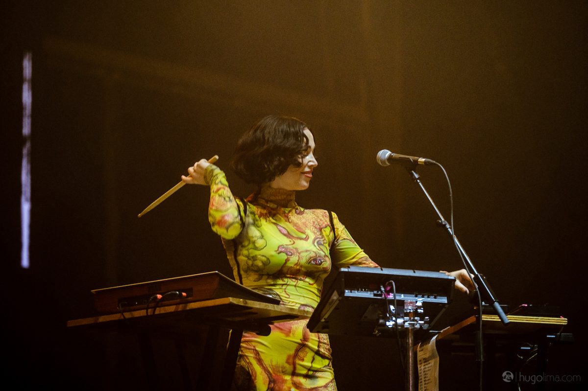 Kelly Lee Owens no Vodafone Paredes de Coura (19/08/2022)