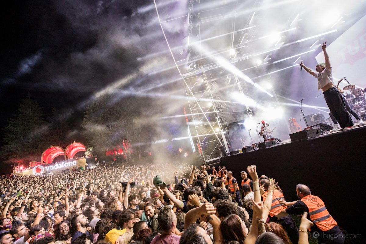 Turnstile no Vodafone Paredes de Coura (18/08/2022)