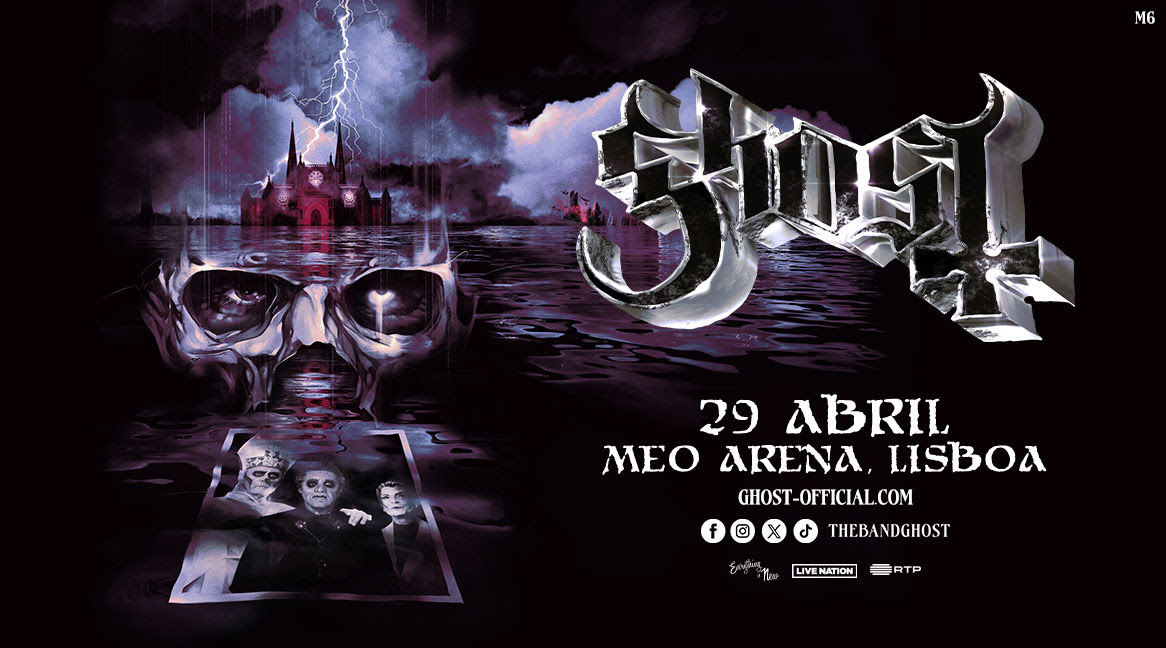 Ghost anunciam digressão mundial com passagem por Portugal