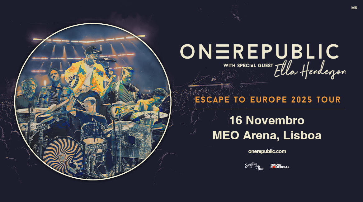 OneRepublic atuam em Portugal em Novembro do próximo ano