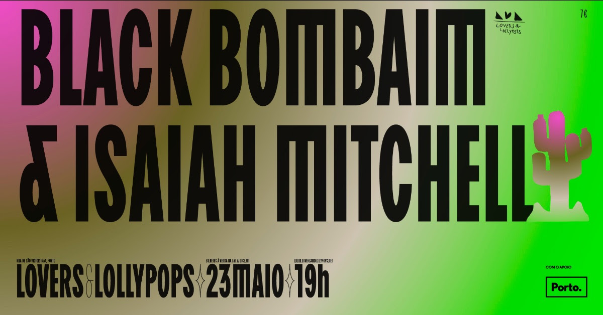 Black Bombaim e Isaiah Mitchell (Earthless) voltam a juntar-se em palco