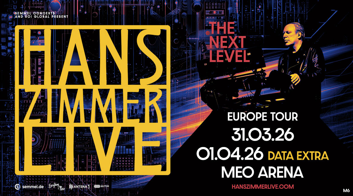 Hans Zimmer atua em Portugal em 2026