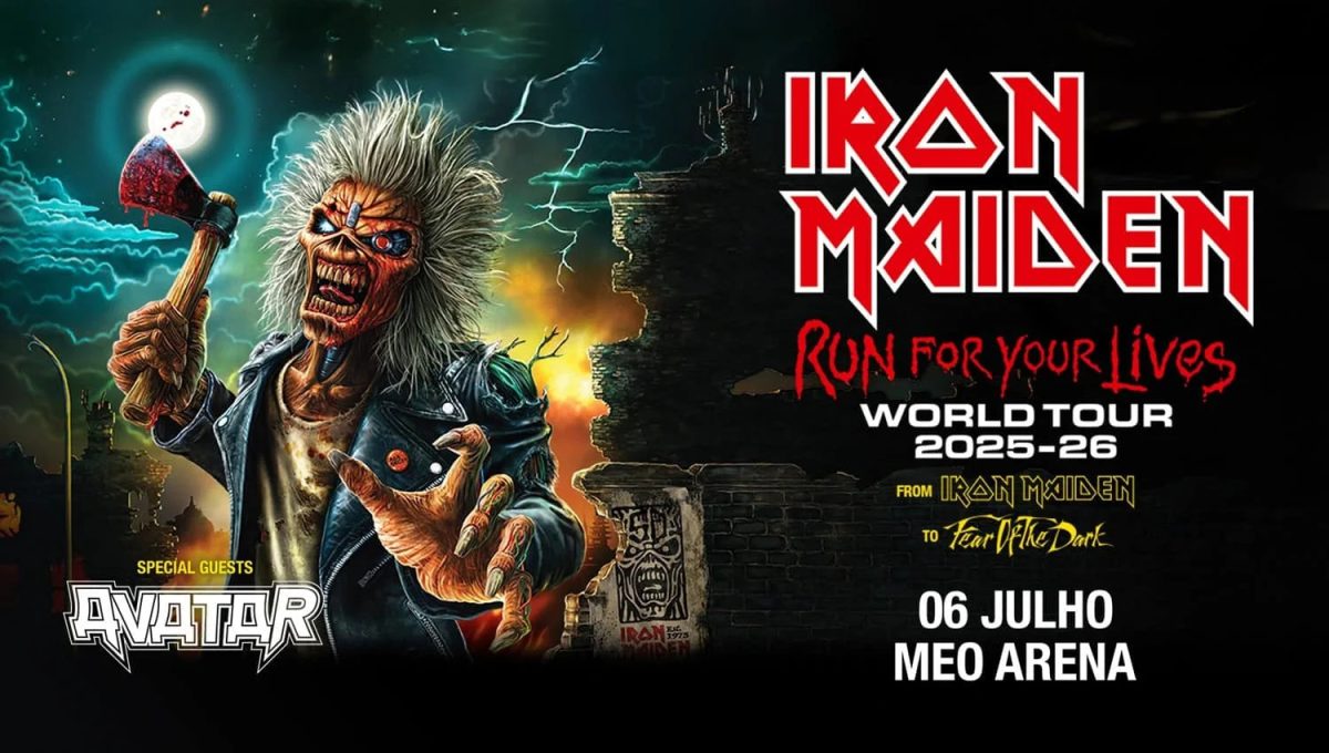 Digressão mundial dos Iron Maiden passa por Portugal