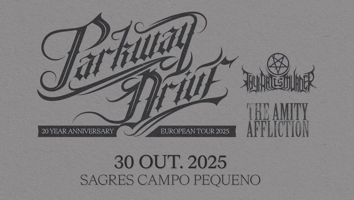 Parkway Drive de regresso a Portugal em Outubro