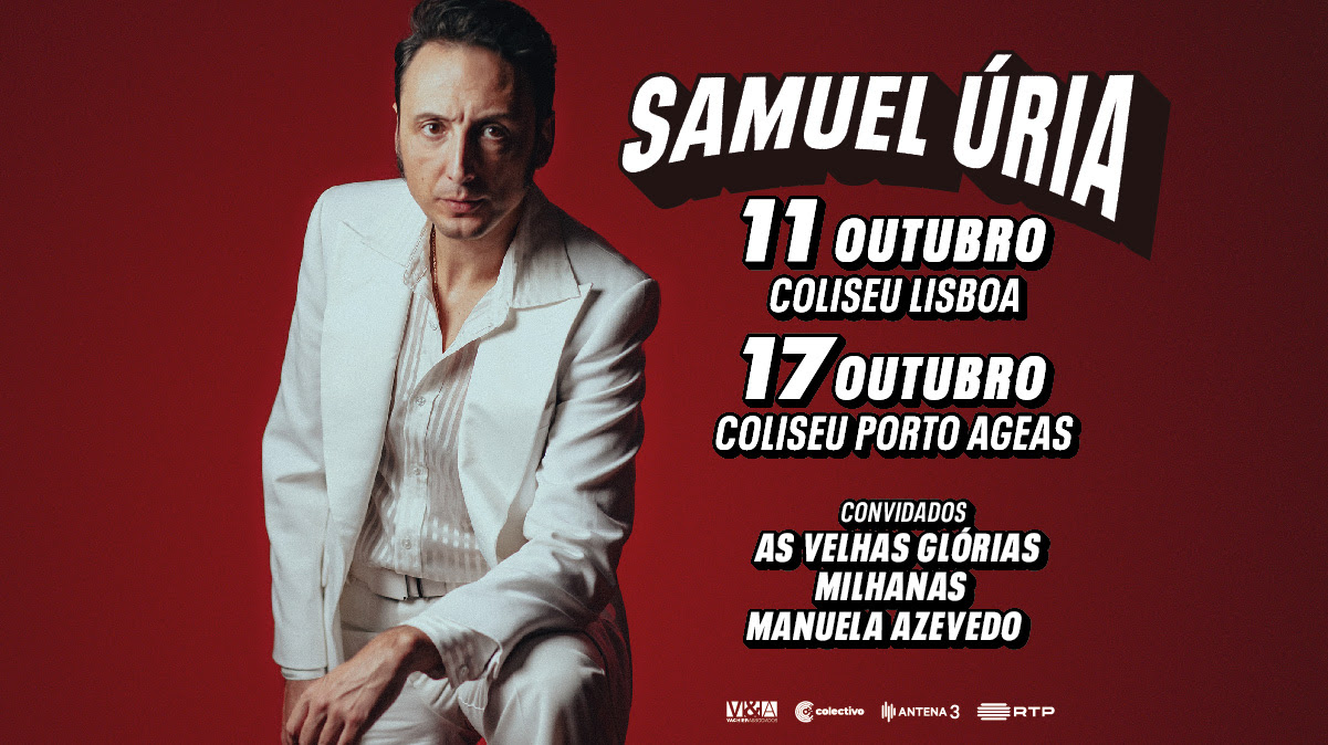 Samuel Úria nos Coliseus com convidados especiais