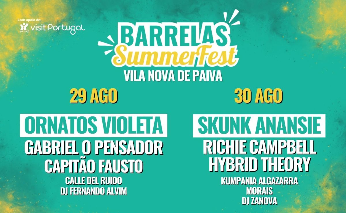 Barrelas SummerFest 2025 anuncia horários oficiais
