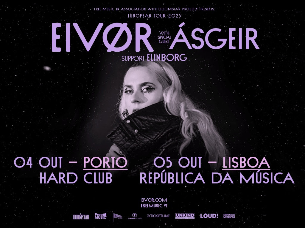 EIVØR estreia-se ao vivo em Portugal