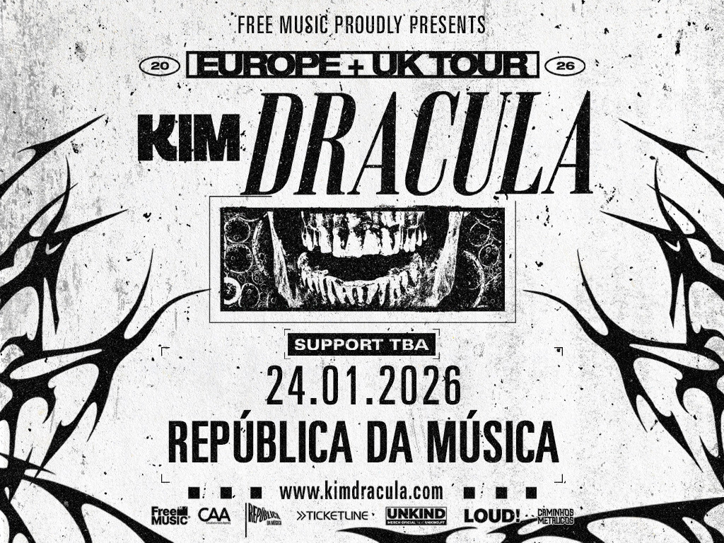 Kim Dracula estreia-se ao vivo em Portugal