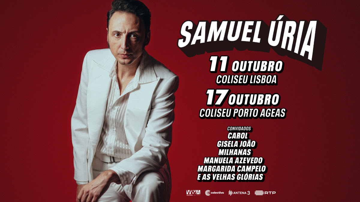 Gisela João é convidada especial de Samuel Úria nos Coliseus