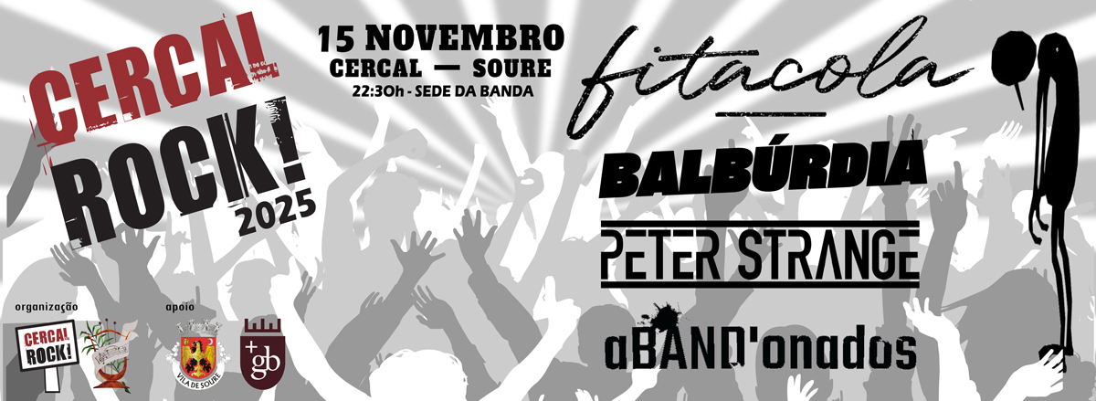 Festival Cercal Rock de regresso em novembro