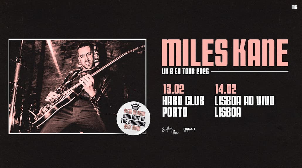 Miles Kane anuncia dois concertos em Portugal