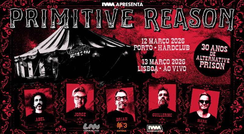 Primitive Reason de regresso aos palcos em março