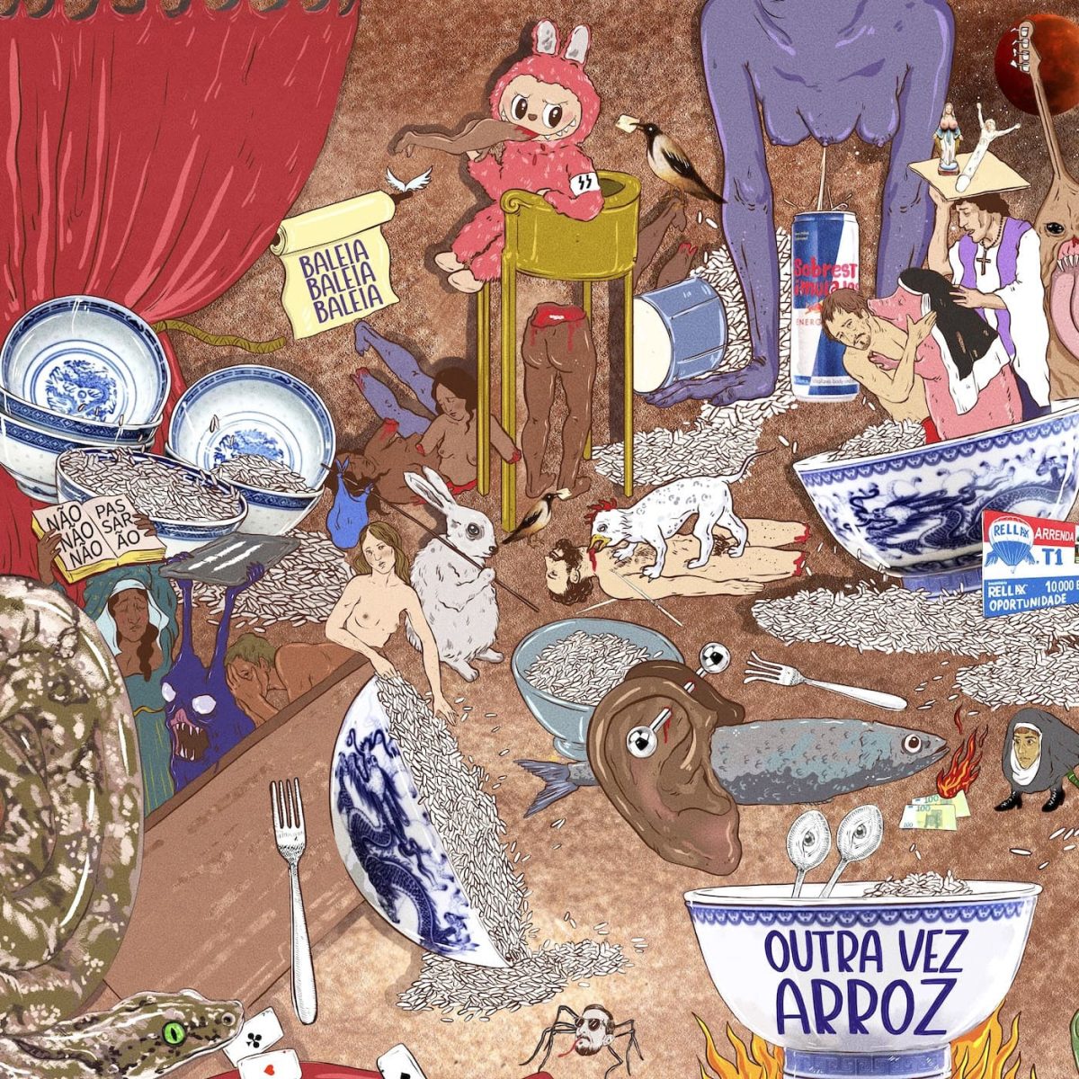 “OUTRA VEZ ARROZ” de BALEIA BALEIA BALEIA