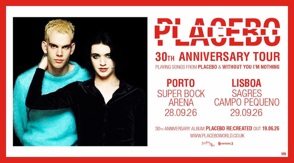 Placebo com dois concertos em Portugal em setembro
