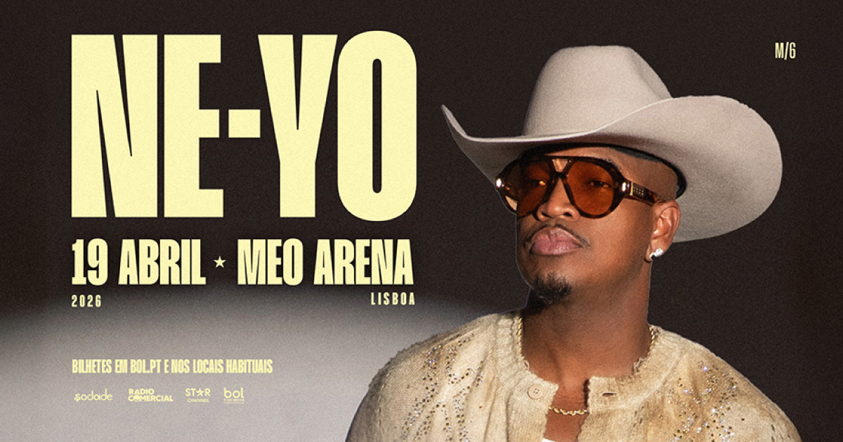 Ne-Yo atua na MEO Arena em 2026