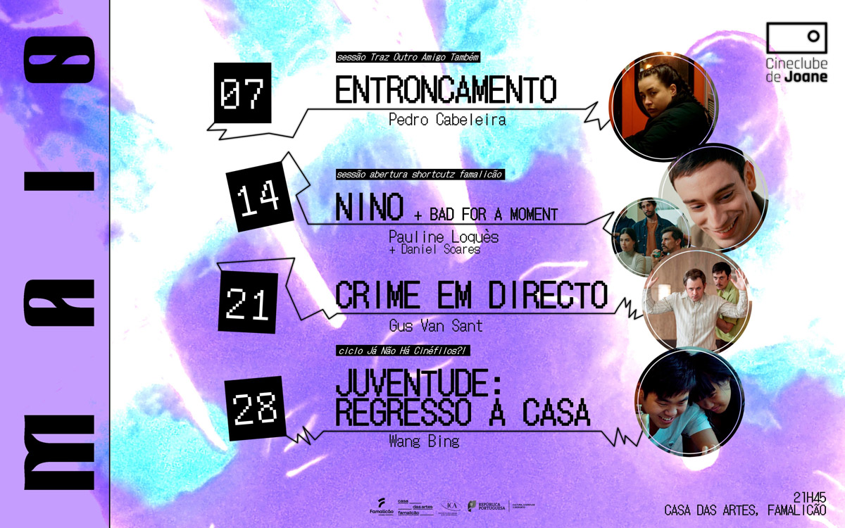 Cineclube de Joane apresenta estreias de maio na Casa das Artes