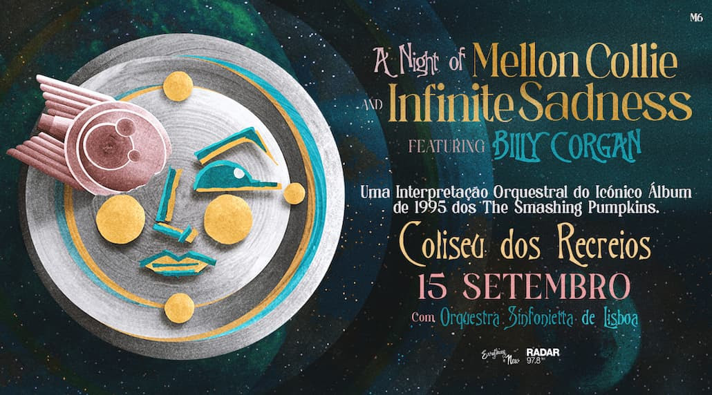 Billy Corgan traz a Lisboa espetáculo orquestral de “Mellon Collie and The Infinite Sadness”