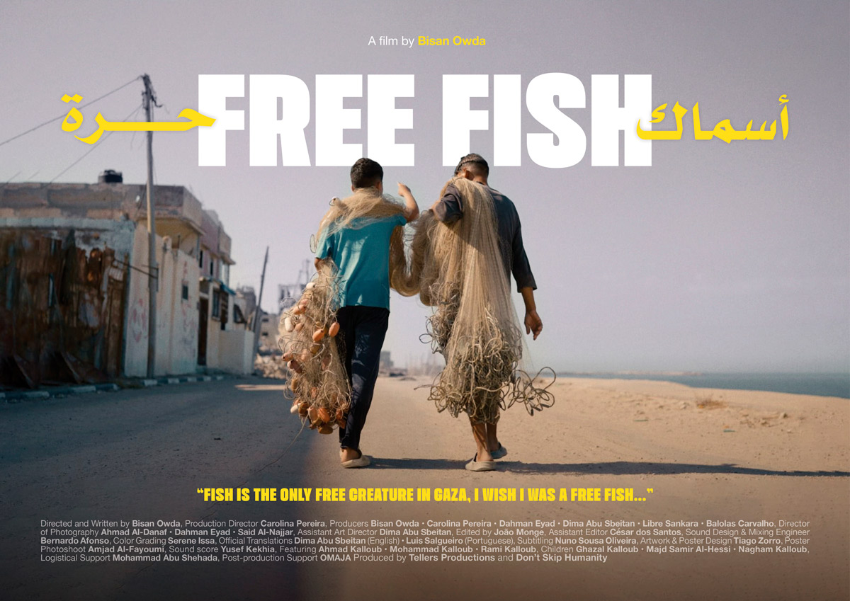 “Free Fish”, documentário filmado em Gaza, estreia em Portugal a 27 de maio