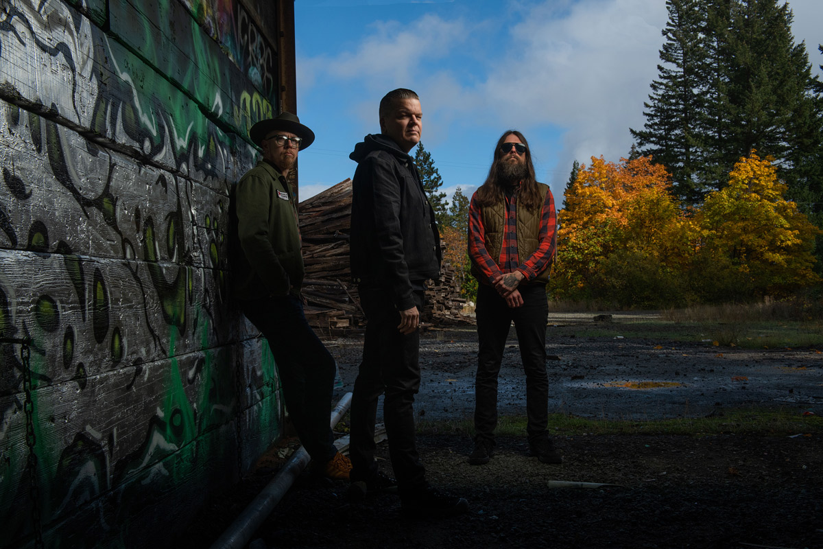 Foto promocional da banda Monolord, da autoria de James Rexroad