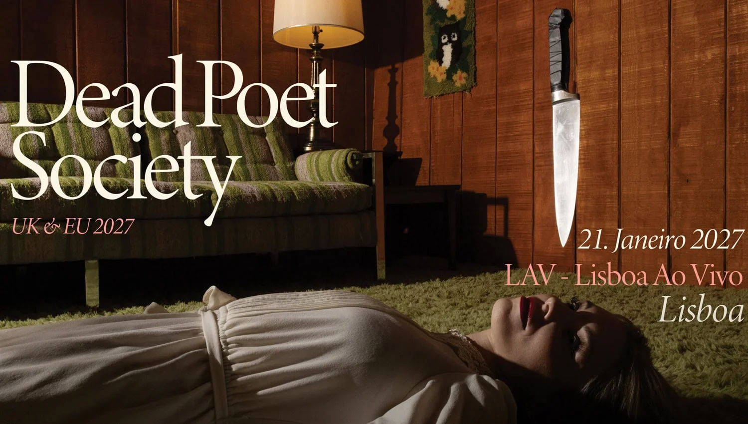 Dead Poet Society confirmam concerto no LAV – Lisboa ao Vivo em 2027
