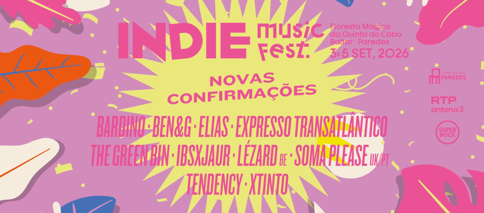 Indie Music Fest revela novas confirmações e abre pela primeira vez a nomes internacionais