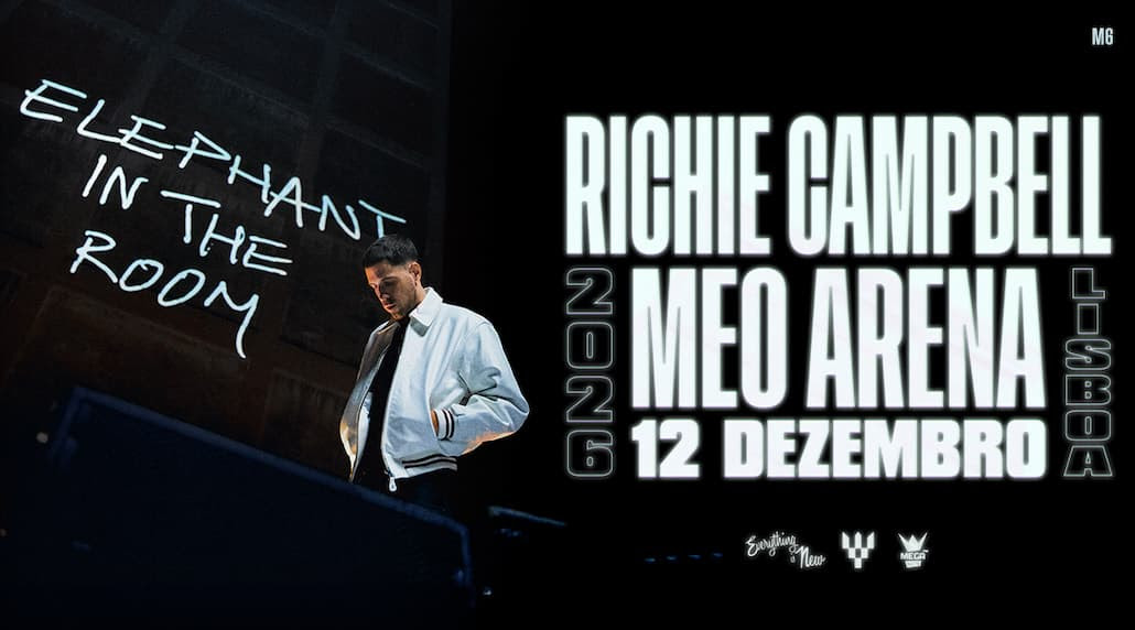 Richie Campbell anuncia concerto na MEO Arena a 12 de dezembro