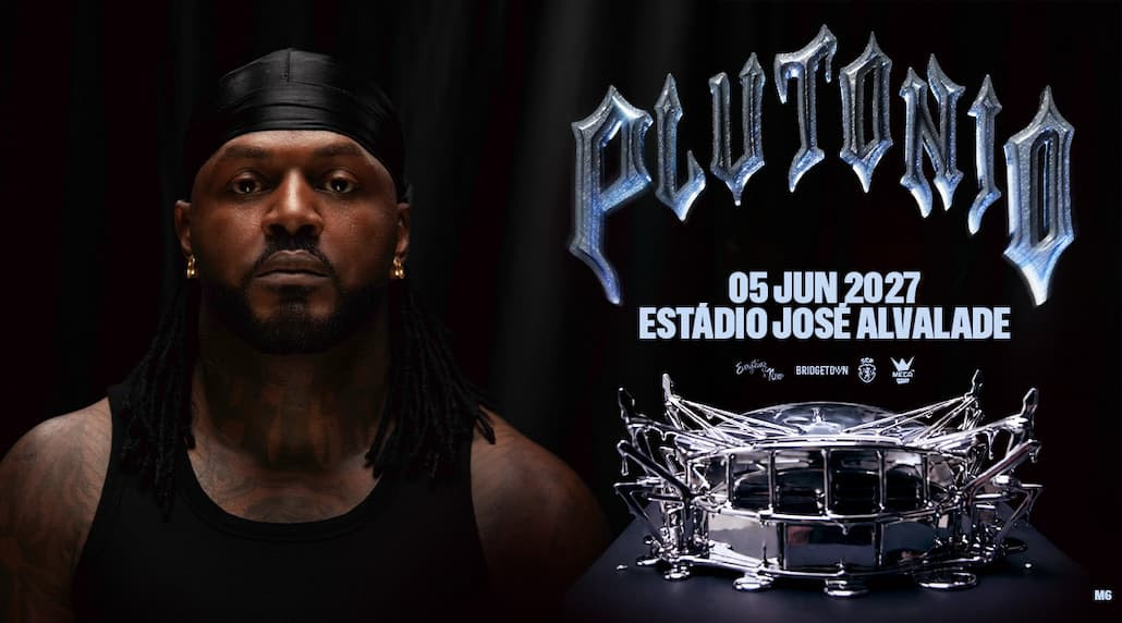 Plutonio anuncia concerto histórico no Estádio José Alvalade em 2027