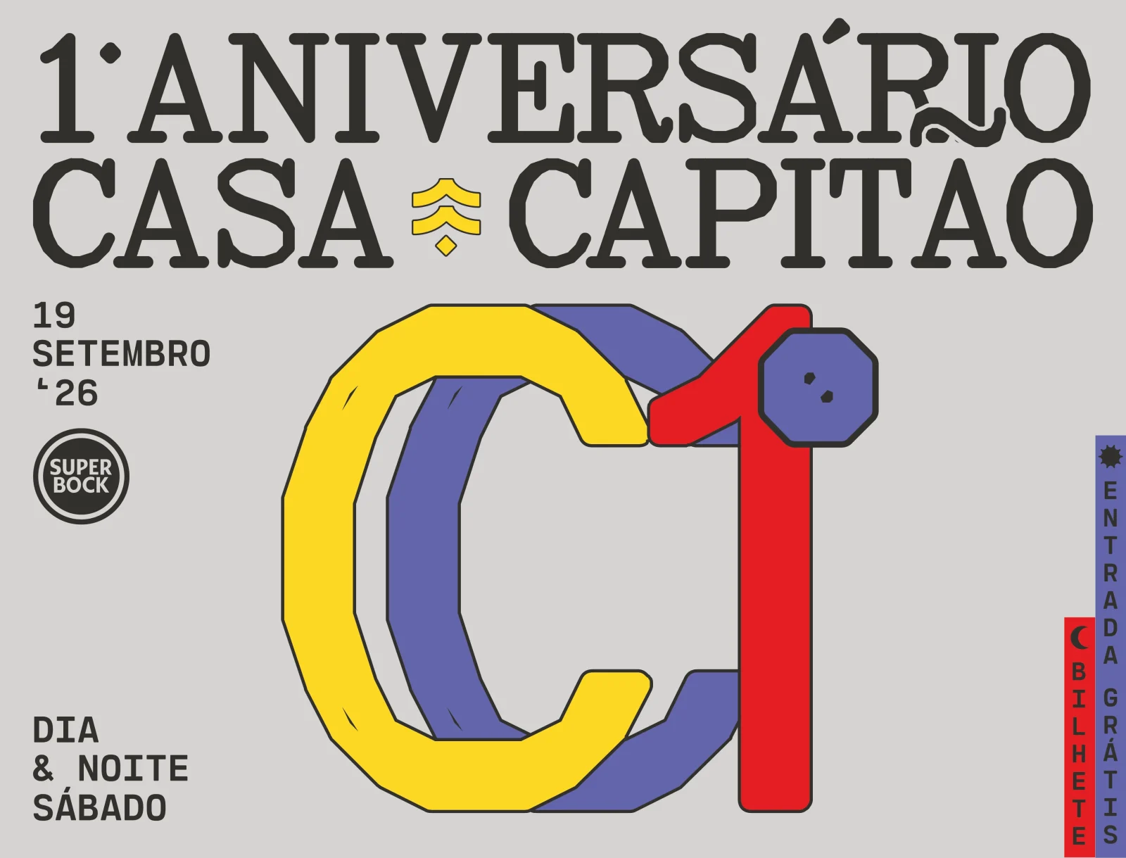 Casa Capitão celebra o primeiro aniversário com concertos e DJ sets