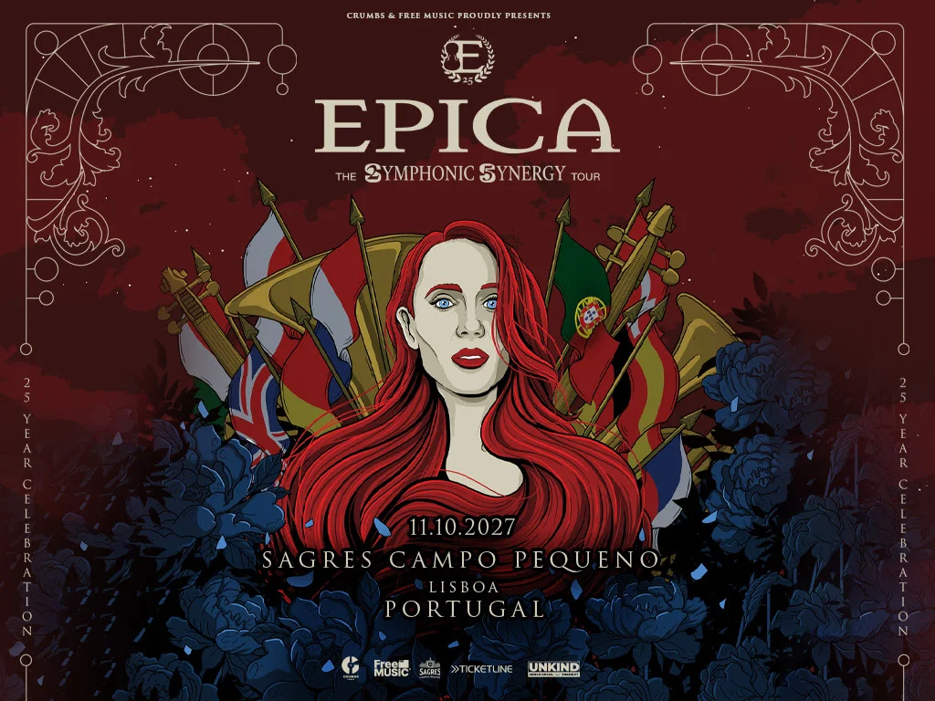 EPICA levam “The Symphonic Synergy” a Lisboa em 2027