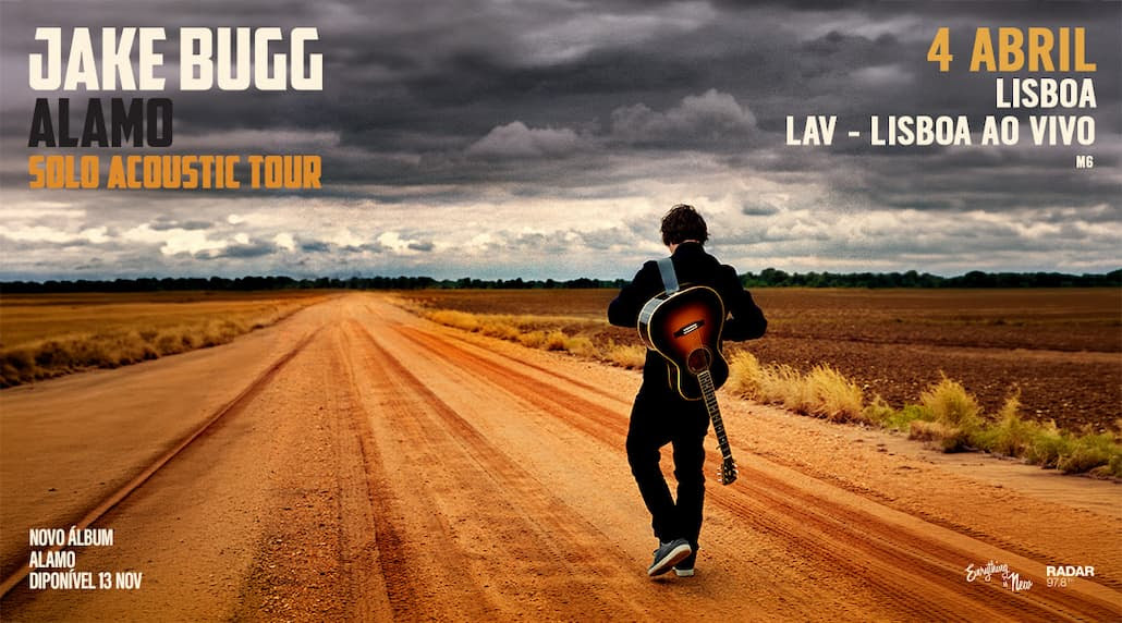 Jake Bugg atua no Lisboa ao Vivo em abril de 2027