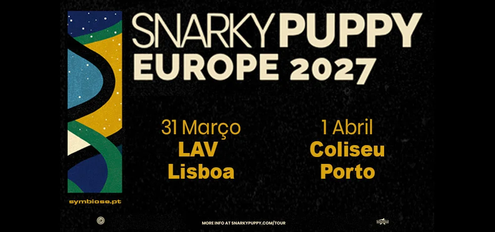 Snarky Puppy regressa a Portugal em 2027 com concertos em Lisboa e Porto