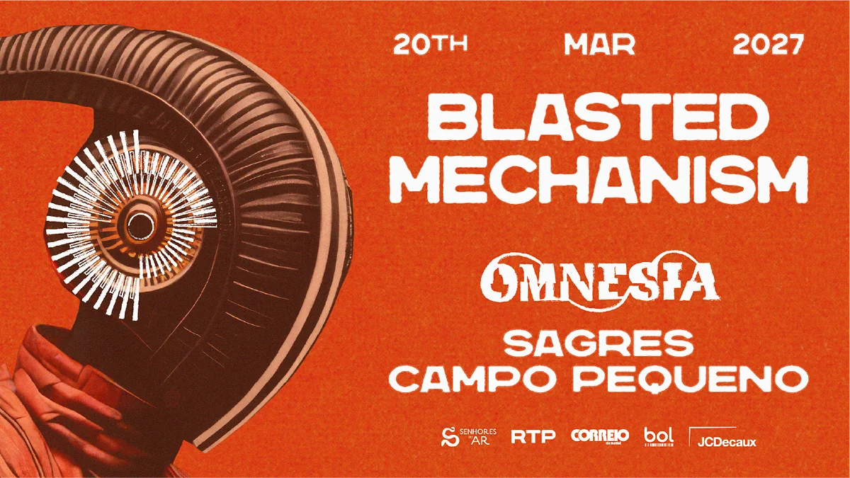 Blasted Mechanism apresentam “OMNESIA” no Campo Pequeno em 2027