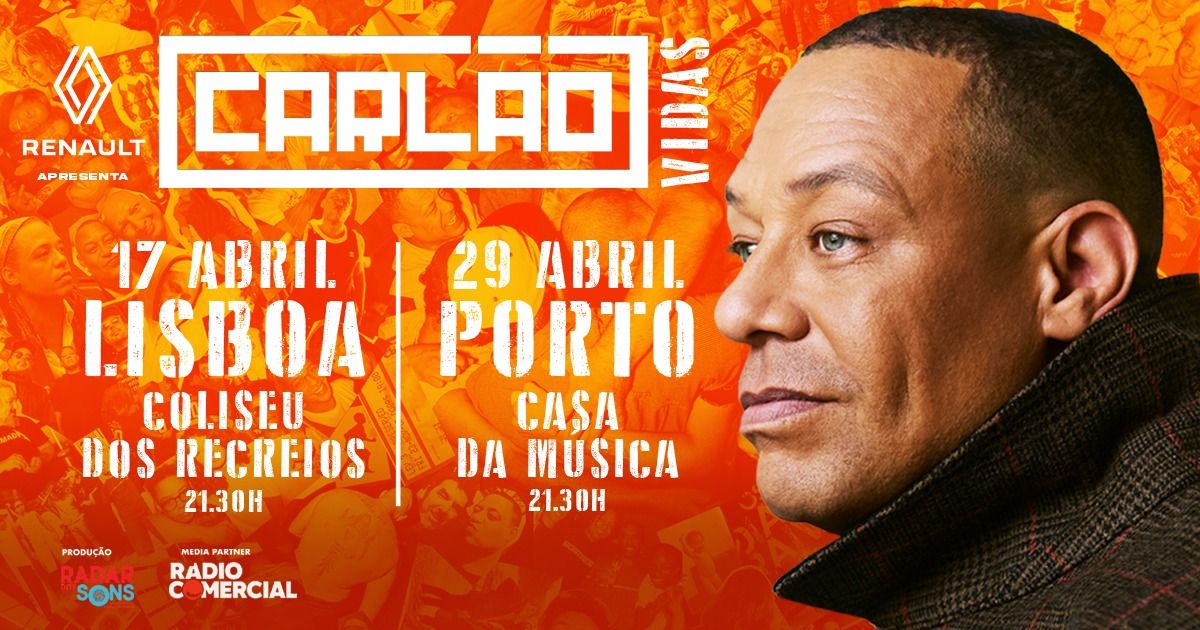 Carlão apresenta “Vidas” em Lisboa e no Porto