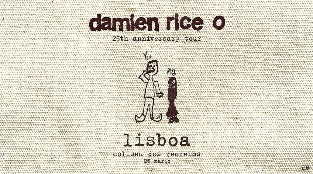 Damien Rice celebra 25 anos de “O” com concerto em Lisboa