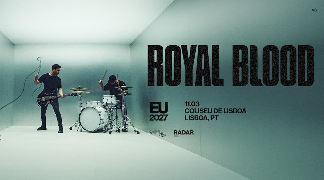 Royal Blood atuam no Coliseu de Lisboa em março de 2027
