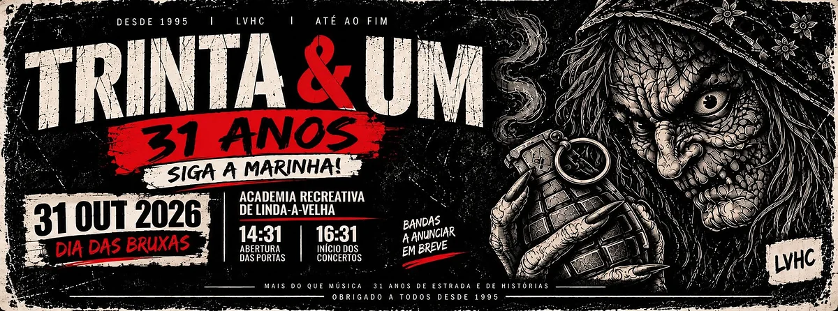 Trinta & Um celebram 31 anos com concerto em Linda-a-Velha